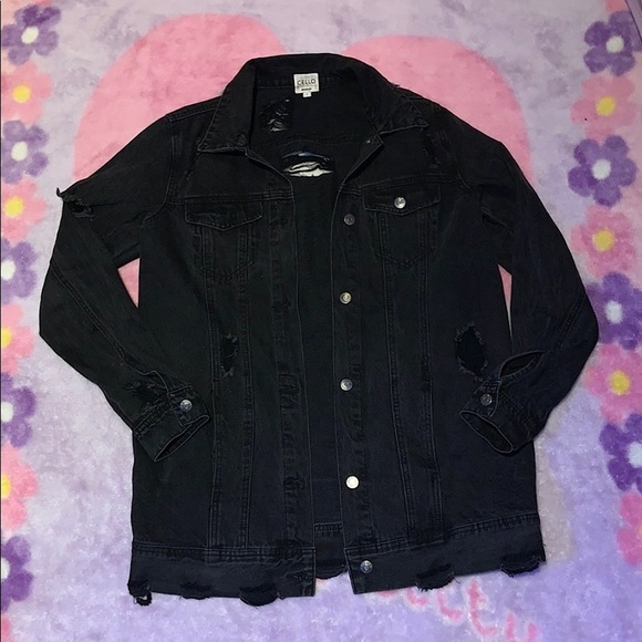Distressed Denim Jean Jacket | Poshmark